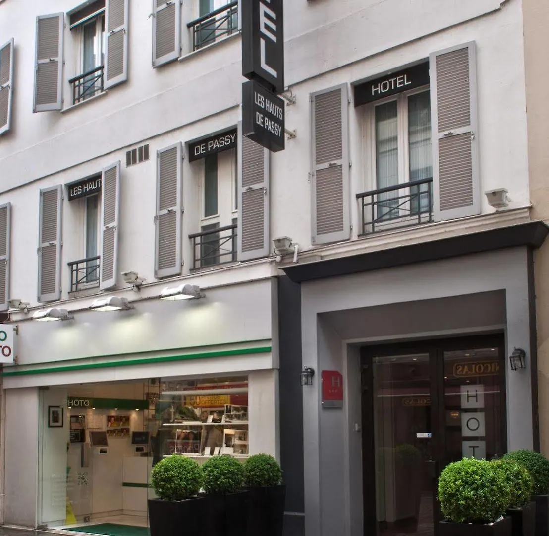 *** Hotel Les Hauts De Passy - Trocadero Eiffel Paris France